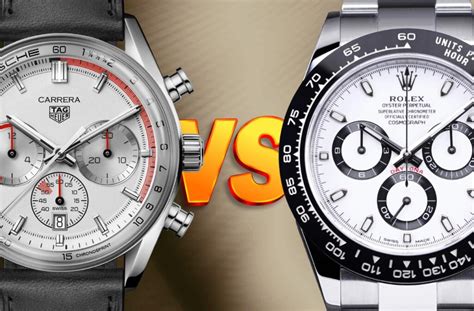 TAG Heuer vs. Rolex: A Brand Comparison 